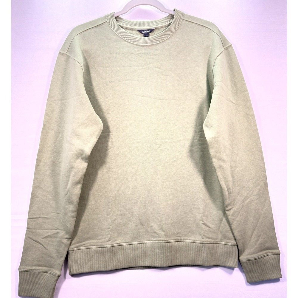 Allbirds Men's R&R Sweatshirt Calm cargo Green Crewneck Medium NwT